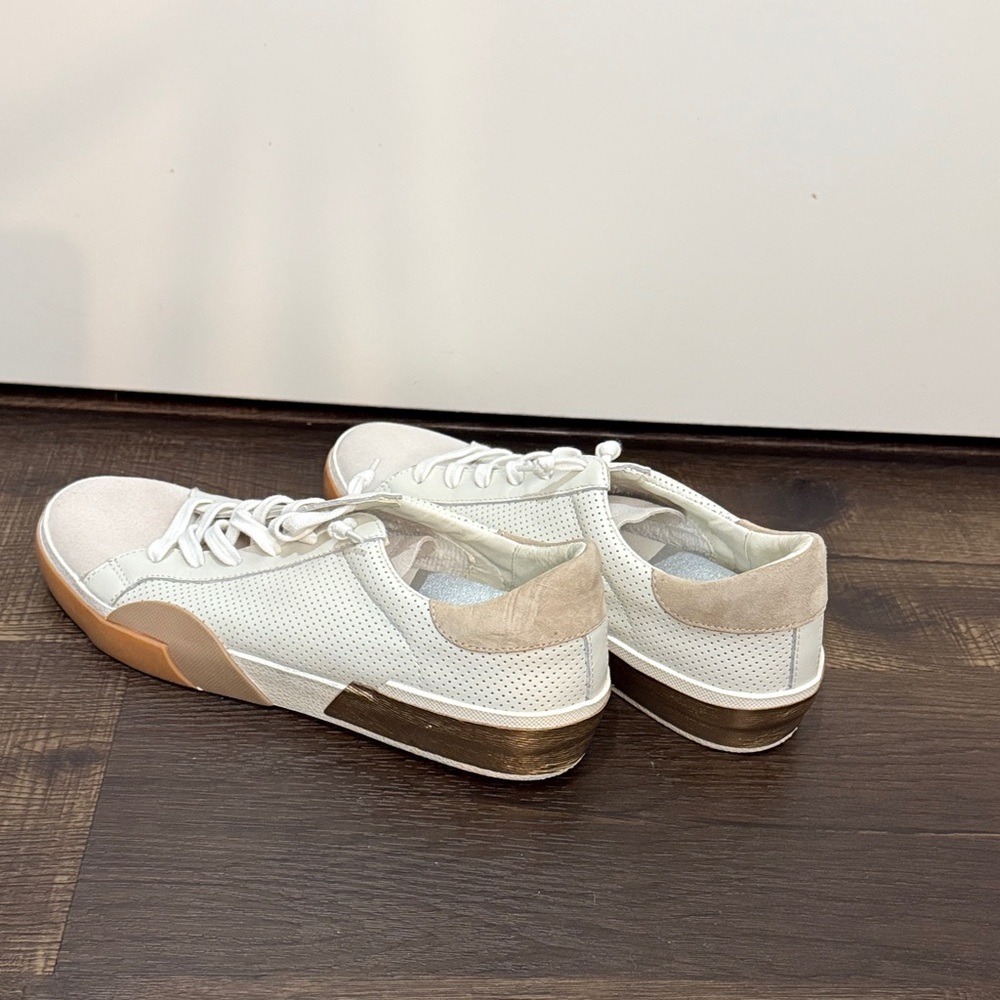 DV by Dolce Vita Cream and Tan Sneakers - Picture 4 of 5